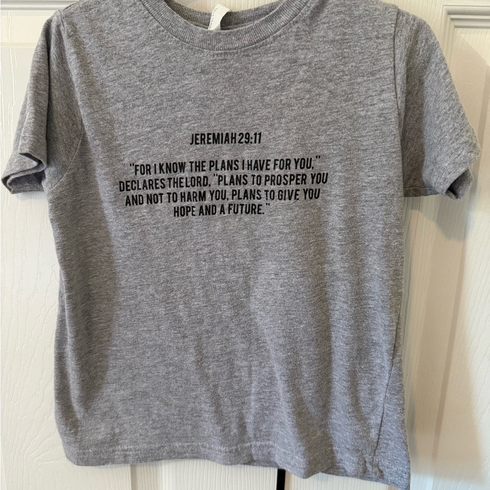 Rabbit Skins Gray Short Sleeve Tee